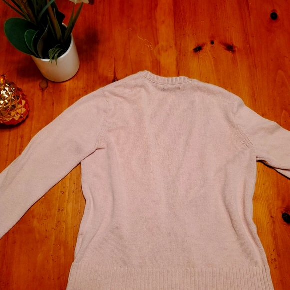 AE blush cardigan sweater large - Picture 2 of 10